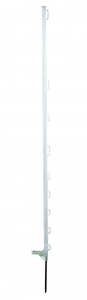Piquet plastique blanc 1,40 m x10