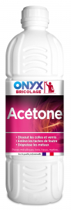 Acétone - Dissolvant - Onyx - Bidon de 1 L