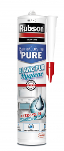 Mastic - Blanc pure hygiène - Rubson - 280 ml 