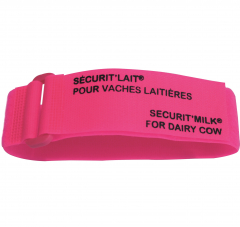 Bracelet Rose Sécurit'lait x6 - Velcro - Soins & hygiène