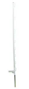 Piquet plastique blanc 1,10 m x10