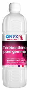 Térébenthine pure gemme - Onyx - Bidon de 1 L