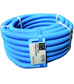 Tube PER prégainé bleu - 13 x 16 - 25 m
