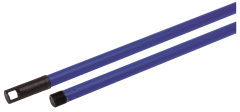 Manche à balai bleu en métal NESPOLI - 120 cm  