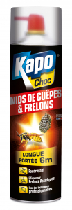Aérosol longue portée spécial nids de guêpes - Kapo - 500 ml