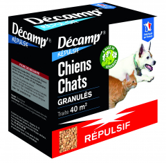 Répulsif pour chien/chat Décamp' en granulés CREA - 400 g