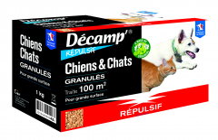 Répulsif pour chien/chat Decamp' en granulés CREA - 1 kg 