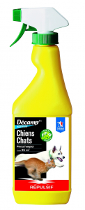 Répulsif chien/chat Décamp pulvérisateur CREA - 500 ml 