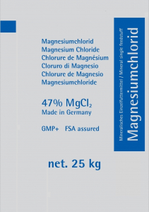 Chlorure de magnésium - Sac de 25 kg