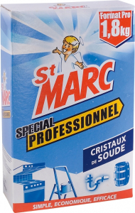 Cristaux de soude St Marc - Boîte de 1,8 kg