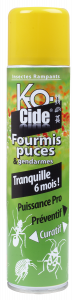 Anti-fourmis, puces et gendarmes - K-Ocide - Laque - Aérosol de 300 ml