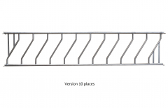 Barrière oblique Cosnet - Ø 60,3 et 42,4 mm - 4 m - 8 places