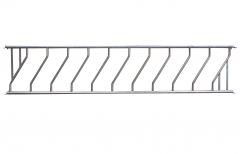 Barrière oblique Cosnet - Ø 60,3 et 42,4 mm - 5 m - 10 places