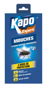Anti-mouches - Kapo - Bandes adhésives transparentes x 12