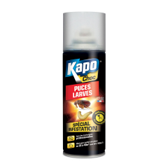 Anti-puces et larves - Kapo - Aérosol diffusion automatique - 200 ml