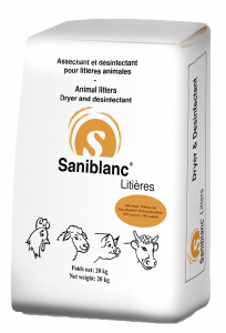 Saniblanc Litières - Sac de 20 kg