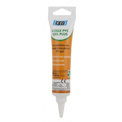 Colle PVC Gel Plus - GEB - Transparent - 125 ml 