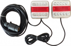 Kit de signalisation arrière LED magnétique - 7,5 m