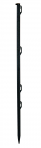 Piquet plastique noir 0,70 m x20