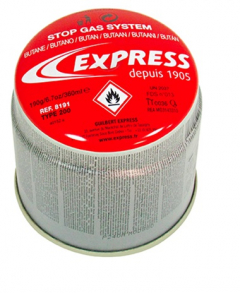 Cartouche sécurisée de gaz Butane 8191 - Express