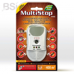 Répulsif animaux ultrasons Multistop Pro - BSI 