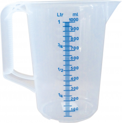 Mesure graduée incassable - 1 Litre