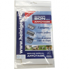 Enveloppe bon d'affûtage