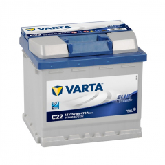 Batterie - Varta - Blue Dynamic - C22 - 12 V - 52 Ah - 470 A