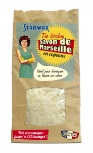 Savon de Marseille en copeaux - Starwax The Fabulous - Sachet de 750 gr