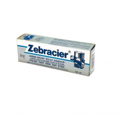 Crème Décor Éclat Argenté Zebracier  Tube de 100 ml