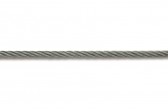 Câble de levage - Acier galvanisé - 386 Kg - Ø 6 mm - Vente au mètre linéaire