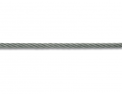 Câble de levage - Acier inoxydable - 97 Kg - Ø 3 mm - Vente au mètre linéaire