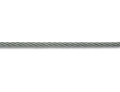 Câble de levage - Acier inoxydable - 97 Kg - Ø 3 mm - Vente au mètre linéaire
