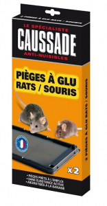 Pièges à glu ratssouris - Caussade - x2