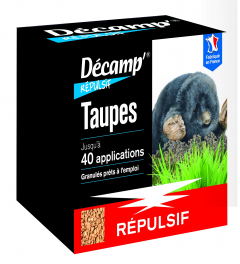 Répulsif taupes Décamp' sachets de granulés CREA - 375 g 