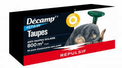 Anti taupes vibreur solaire Décamp' Répulsif - CREA