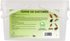 Insecticide terre de diatomée - Seau de5 kg