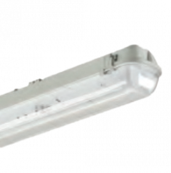REGLETTE ETANCHE VIDE SIMPLE POUR TUBE LED, Longueur 1200MM équivalent 1X36 WATT