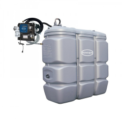 Cuve de stockage PEHD 1500 L avec station transfert fuel 80L/mn - Renson