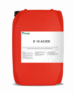 Détartrant détergent D10 Acid - 25 kg et 70 kg