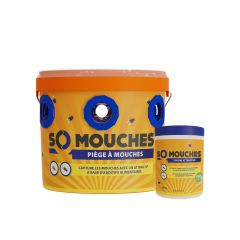 Kit So Mouches - Seau + pot d'attractif