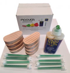 Kit Moover talonnettes bois taille unique (x8)