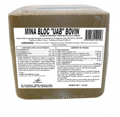 Mina bovin UAB - Bloc de 10 kg