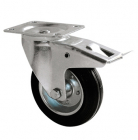 Roulette pivotante à frein - Guitel - 200 mm